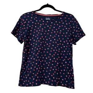 Women’s croft & barrow rounded neckline short sleeve t-shirt